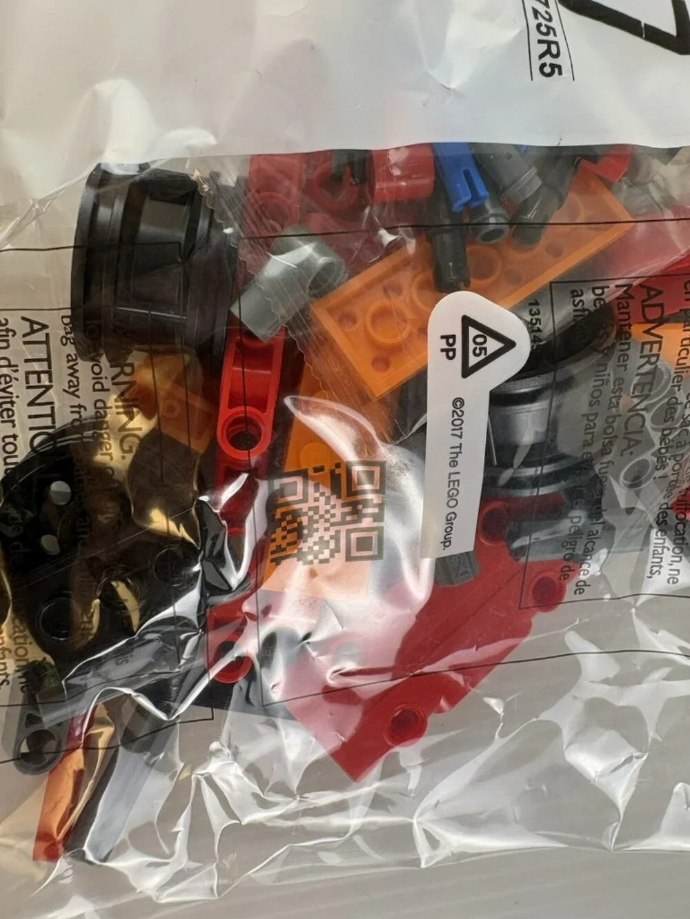 Lego Technic Ford Bronco 42213 REPLACEMENT BAG 7 SEALED - Picture 2 of 2